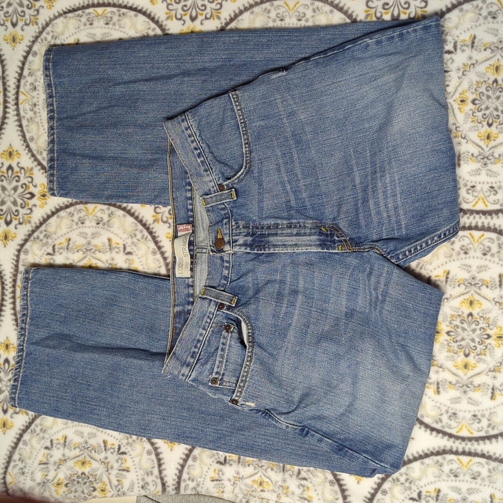 Levi's 569 Loose Straight blue jeans